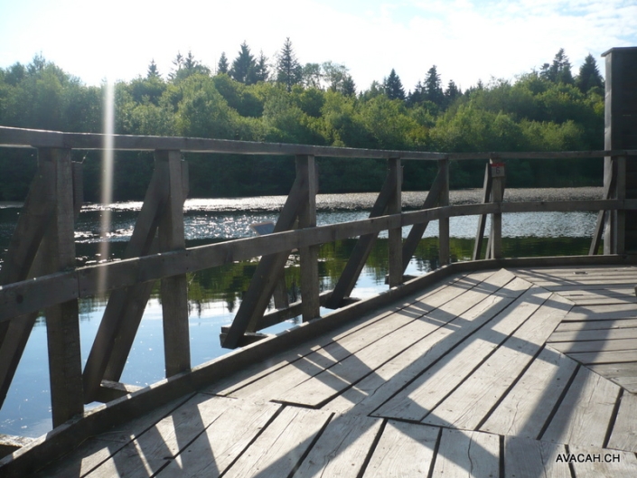 étang de la Bressonne cheminement accessible