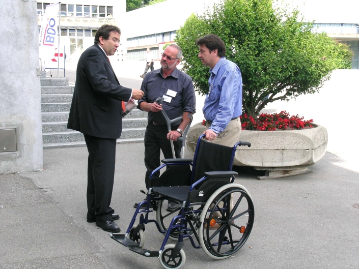 union des communes vaudoises 2009 avec M. P. Broulis