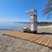 système de mise à l'eau pour les PMR SEATRAC